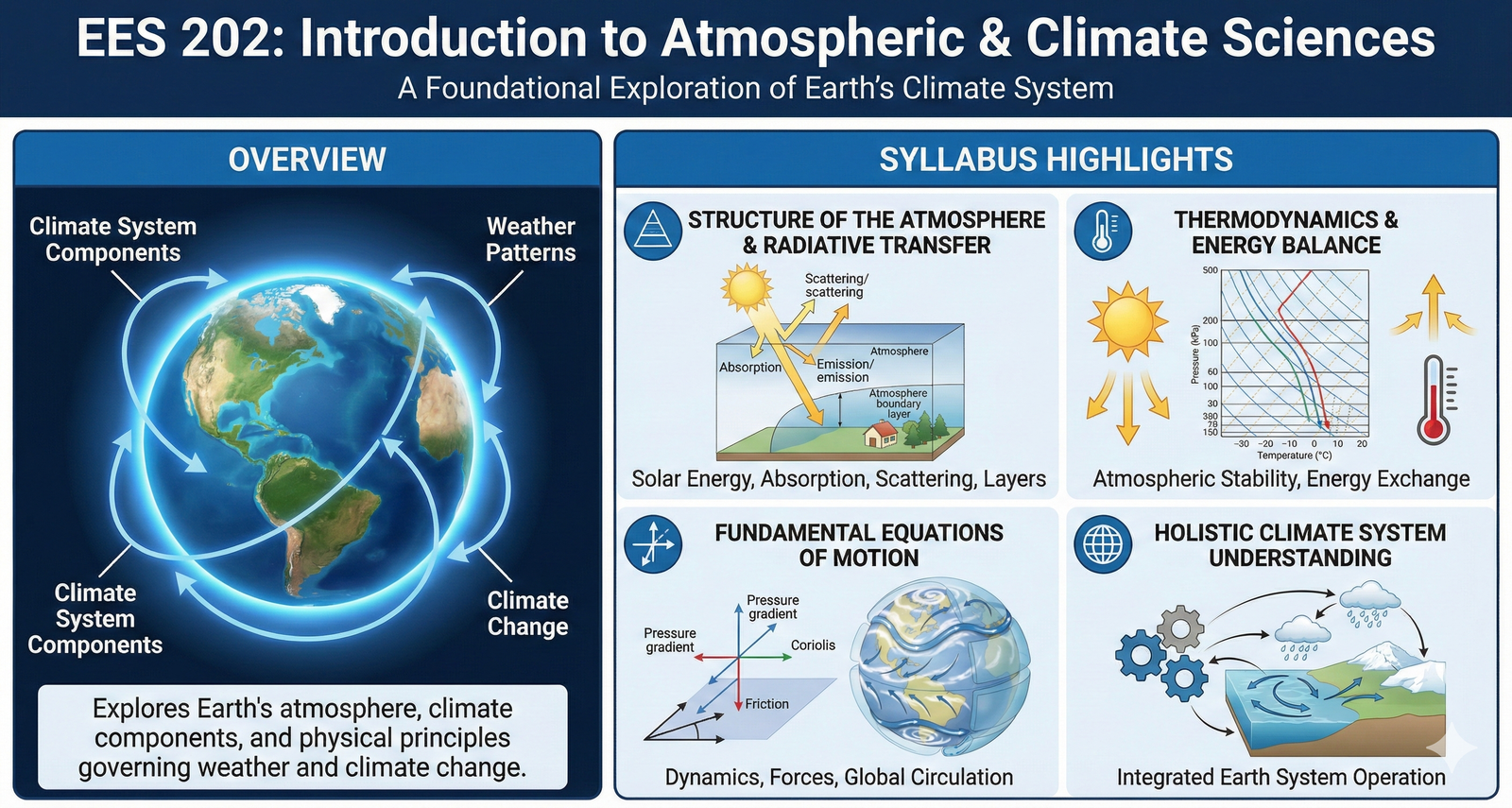 Introduction to Atmospheric & Climate Sciences